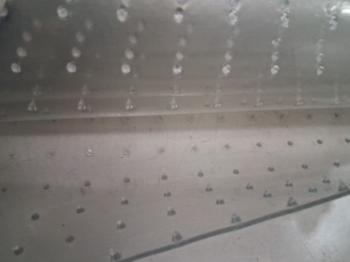 Clear Heavy-Duty Waterproof Vinyl Plastic Floor protecter - Approx. 4FT X 5.5FT - Clear image 5