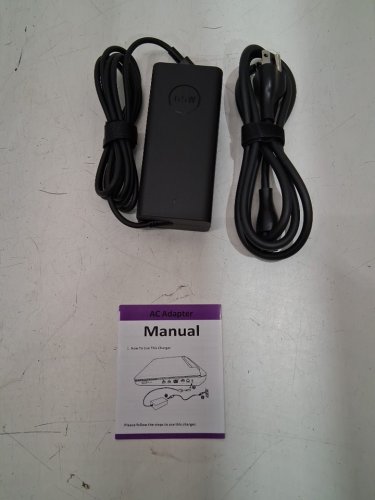 tu x ifpk u 65w usb-c ac adapter for select dell laptops - black image 2