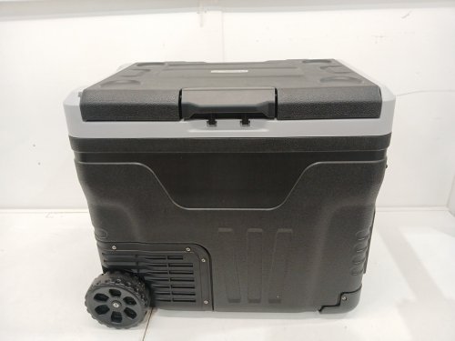 EUHOMY PORTABLE COOLER ON WHEELS FOR CAR - 12V - 50L - BLACK (MODEL: CFB-50) image 3