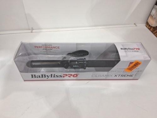 BABYLISSPRO CERAMIC CURLING IRON WITH SPRING HANDLE - 1" - BLACK (MODEL: BABC100SNC) image 2
