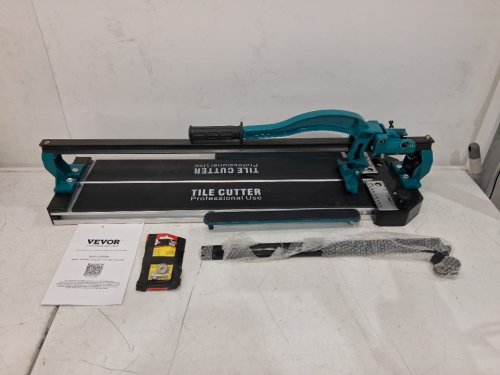 Manual Tile Cutter tool - 24" - black/teal (model: d-01b-600) image 3