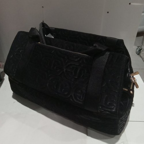 sam edelman ethyl weekender duffel handbag - black (model: 1984946) image 2