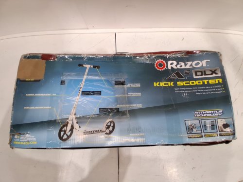 RAZOR A5 AIR KICK SCOOTER - 220LB CAP - SILVER/BLACK (MODEL: ‎13013211) image 2