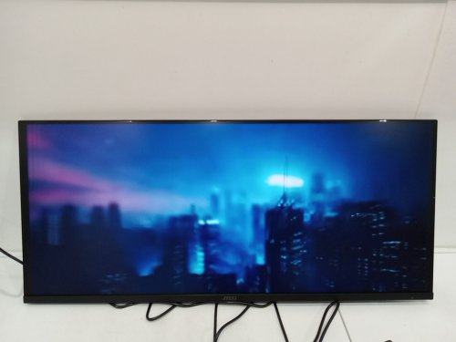 MSI 40" Gaming Monitor, 3440 x 1440(UWQHD) with IPS, 155Hz, FreeSync Premium, HDR400, HDMI, Displayport, USB C, Tilt- black (model: MAG401QR) image 11