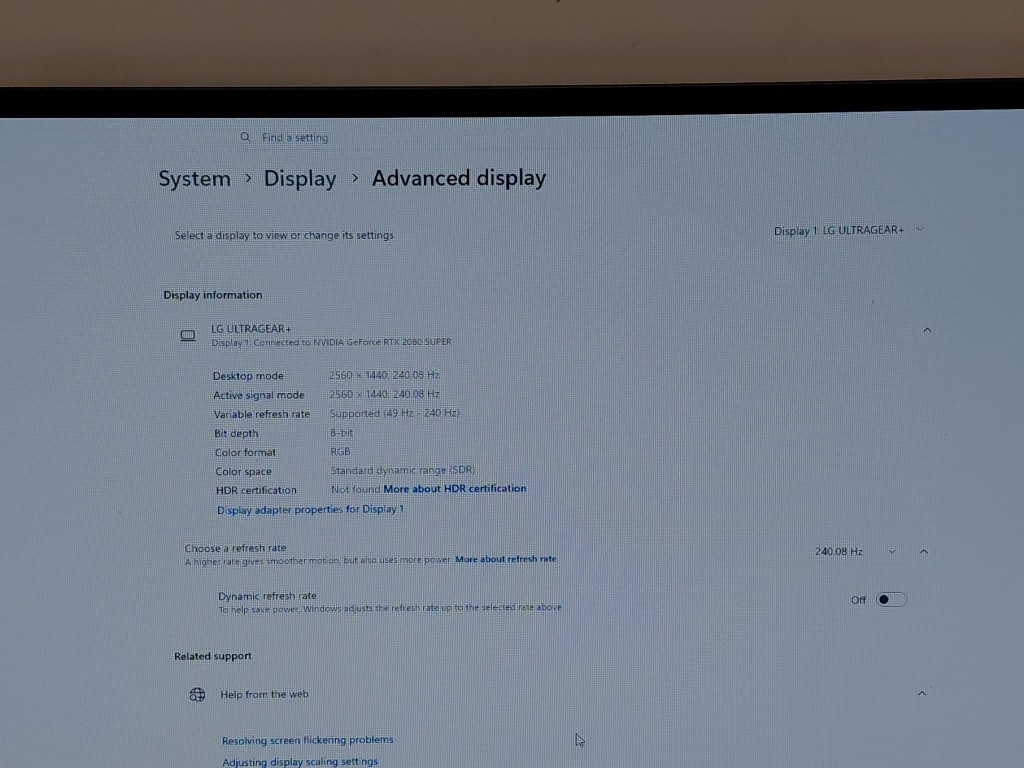 LG Ultragear 27" QHD OLED gaming Monitor - 240Hz, 0.03ms (GtG), AMD FreeSync Premium Pro, NVIDIA G-SYNC Compatible - (model:27GX704A-B) image 3