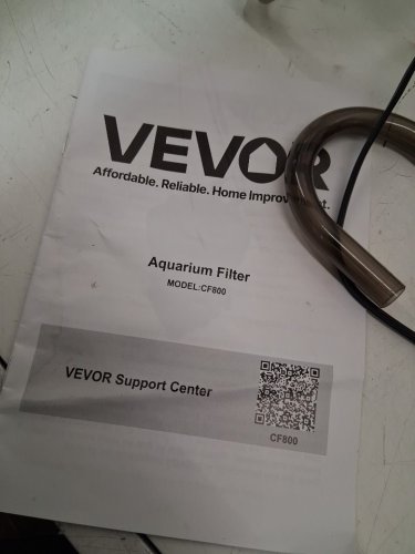 vevor aquarium filter with UV Protection - 5 stage canister filter - 200gal, 528gpm - grey (model:cf800) image 6