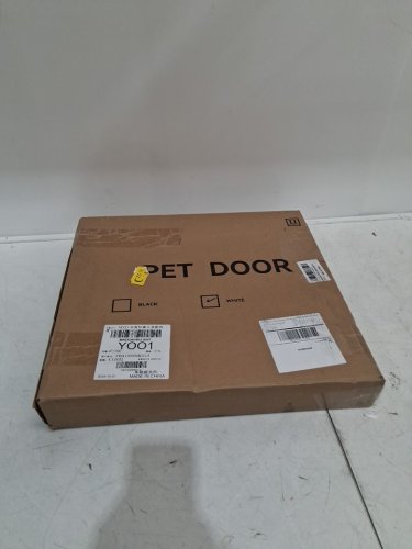 FLDOFAVES Adjustable Extra Wide Metal Dog Gate - 18"-45"L X 18"h - WHITE image 2