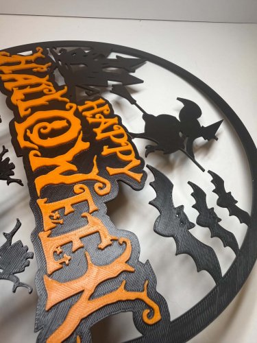 9.5"x9.5" 3D Printed - Halloween Decoration image 3