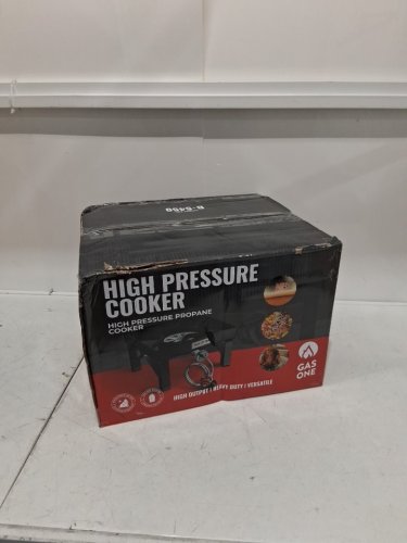 GAS ONE RUGGED PROPANE BURNER COOKER WITH 0-20 PSI REGULATOR AND 200000 BTU - (MODEL: B-5450) image 2