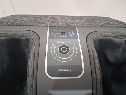 Homedics deluxe foot/calf massager with 4 programs - grey - (Model: FMS-401HJ) image 4