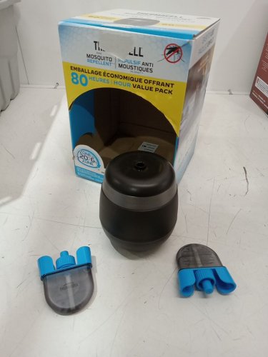 Thermacell Recharegable Repeller with 2 Repellent Cartridge AND 1USB Cable UPTO 80 Hours of Mosquito Protection - BLACK (MODEL: 6699556) image 2