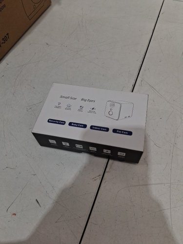 Ubox CCTV Wifi Home Surveillance Camera - black image 2