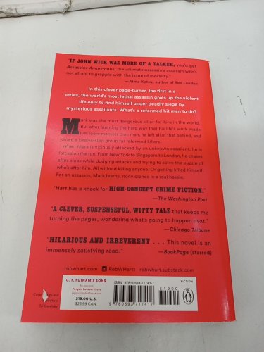 (Paperback) Assassins Anonymous: A Novel by Rob Hart image 3