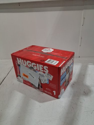 96PK HUGGIES LITTLE SNUGGLERS DISPOSABLE GENTLE SKIN PROTECTION BABY DIAPERS - SIZE 1 - DISNEY WINNIE THE POOH image 2