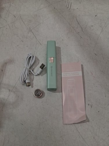 VOGCREST 2 IN 1 EYEBROW TRIMMER & FACIAL HAIR REMOVER - green (MODEL: VG-103) image 3