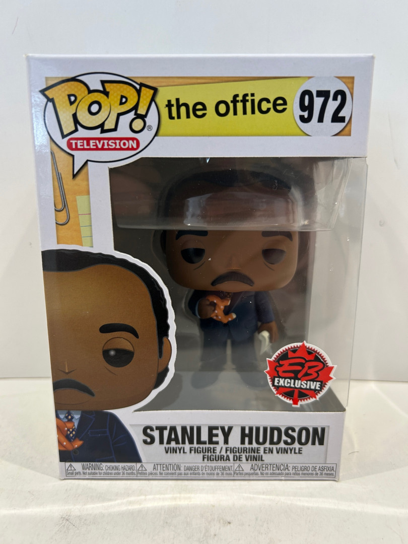 Funko pop! **eb exclusive** Television: the office - Stanley hudson vinyl figure (#972) image 2