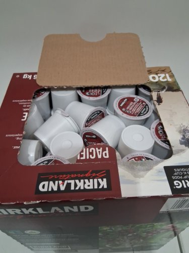 120PK KIRKLAND SIGNATURE ORGANIC EXTRA BOLD DARK ROAST GROUND COFFEE KEURIG K-CUP PODS - PACIFIC BOLD image 2