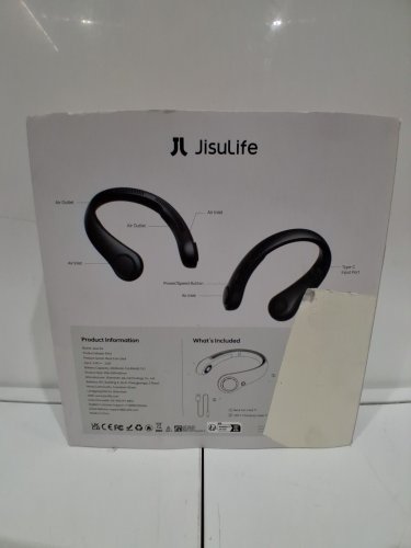 Jisulife LIFE3 5-Speed portable neck fan - OSFM - black (model: fa14) image 2