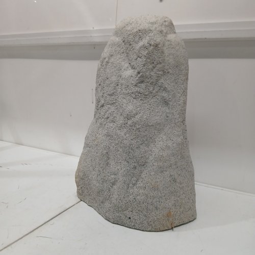 realistic outdoor hollow rock cover - 23.5"h - light grey (model: cp-61) image 3