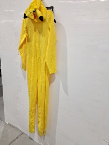 YOUTH DISGUISE POKÉMON PIKACHU ONE PIECE COSTUME - EXTRA LARGE/14-16 YEARS - YELLOW (STYLE: 94703J) image 2