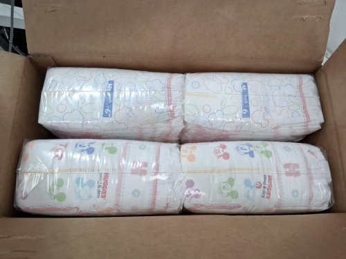 112PK HUGGIES LEAKPROOF SNUG AND DRY DIAPERS - SIZE 6 - DISNEY MICKEY MOUSE image 3