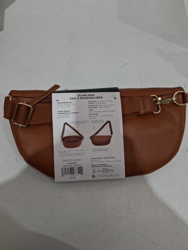 WOMEN'S SIRIANO GENUINE LEATHER CROSS BODY BAG - 12.7" - Brown (STYLE: 1960988) image 3
