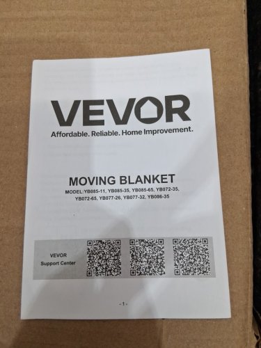 24PK HEAVY DUTY POLYESTER Moving Blankets - 72" x 54" - GREY (MODEL: YB072-65) image 5