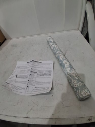 World of Wallpaper Harlen Woodland Damask Wallpaper - 21" x 32.1FT - Duck Egg Blue (Model: 50341) image 3