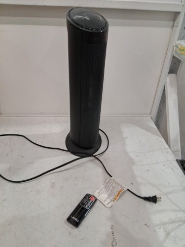 lasko electric ceramic tower heater with timer and remote - 1500w - 22"  - black (MODEL: CT22495C) image 2