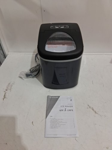 FRIGIDAIRE COMPACT ICE MAKER MACHINE - MAKES 26LBS/DAY - RED (MODEL: efic130-ssred) image 4