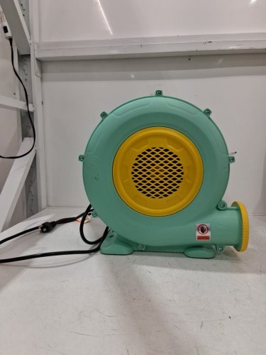 Bounce House Air Blower - 120V - green/yellow (MODEL: yt-480w-f3) image 2