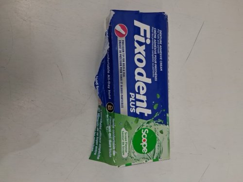 2PK FIXODENT PLUS SCOPE DENTURE ADHESIVE CREAM FOR FULLS OR PARTIALS - 57G EACH image 3