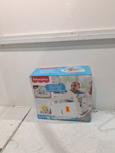 kids FISHER-PRICE SIT-ME-UP FLOOR SEAT - PACIFIC PEBBLE IN WHITE/GREY - (MODEL: ‎GKJ14) image 2