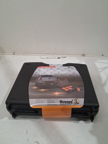 6pk Buyers Products Magnetic base Rechargable LED Emergency Road Strobe/Flare - 4.25" - orange (model:  8891018) image 2