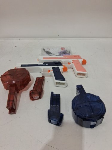 2pk Electric Water Guns for Adults & Kids Long range - Up too 32FT - pink/blue image 3