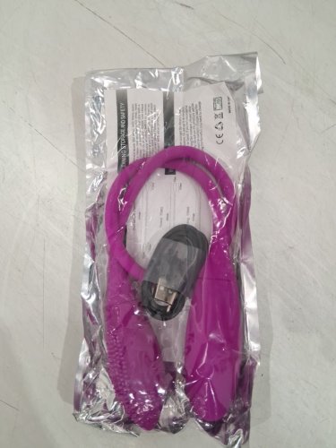 Double-headed vibrator Masturbator - 23.5" - Pink image 2
