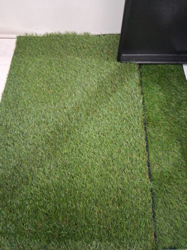 HQ4US 4LEGS Machine Washable, Odor-Free, Ultra-Absorbent Artificial Grass Potty Pad - 31" x 21"- medium/10-30lbs Dogs - green/black (model: hq pt-m) image 4