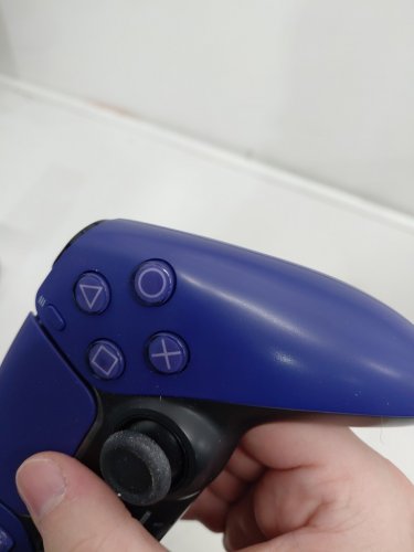SONY DUALSENSE WIRELESS CONTROLLER - PLAYSTATION 5 (PS5) CONTROLLER - Galactic PURPLE (MODEL: CFI-ZCT1W) image 3