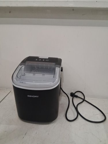 EUHOMY COUNTERTOP ICE MAKER MACHINE - MAKES 26LB/DAY - BLACK (MODEL: IM-06D / IM001-BBL-CAEH) image 2