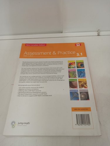 (Paperback) Jump Math Assessment and Practice 3.1: Part 1 (New Canadian Edition) image 3
