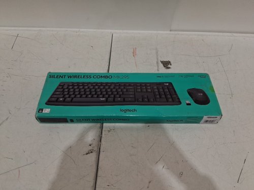 LOGITECH WIRELESS KEYBOARD WITH SILENT TOUCH TECHNOLOGY - BLACK (MODEL: MK295) image 3