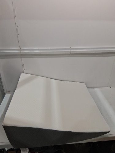 MEMORY FOAM WEDGE PILLOW FOR SLEEP - 33" X 31" X 12" image 2