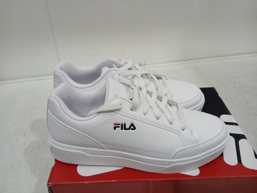 women's fila unlock court shoes - size 10 - white (style: 1889910) image 3