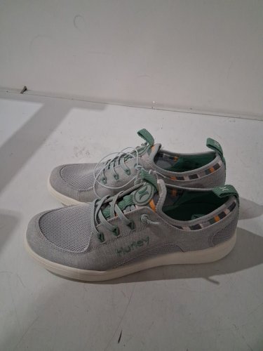 WOMEN'S Hurley Castaic Sneaker - SIZE 8 - grey/GREEN (STYLE: 5566708) image 3