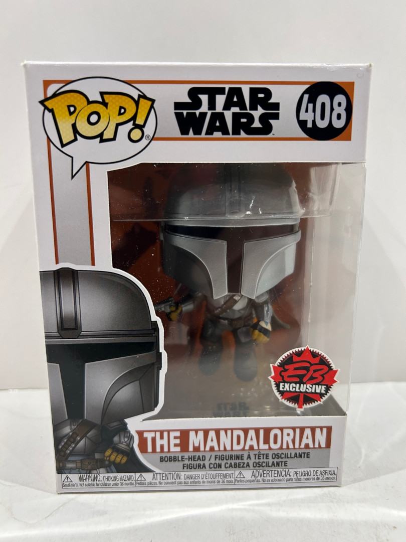 Funko pop! **eb exclusive** Star Wars - the mandalorian bobble head (#408) image 2