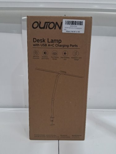 outon LED dual monitor Desk Lamp with Clamp for Home Office - 29.5" - black image 4