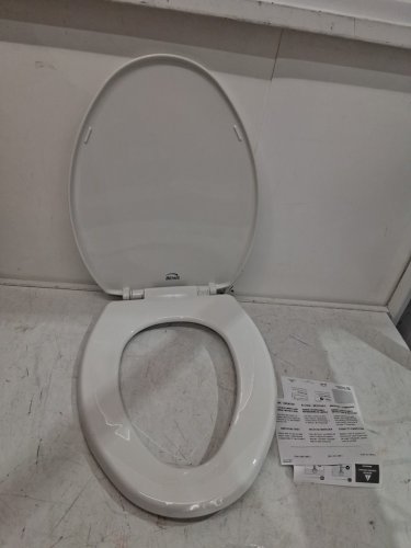BEMIS slow close easy clean toilet seat - Elongated 18.5" - White - ( model: 7300SLEC 000 ) image 4
