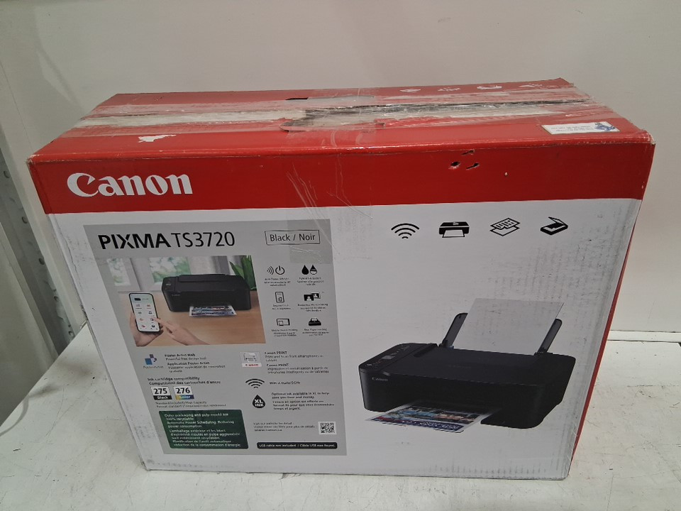 CANON PIXMA WIRELESS ALL-IN-ONE COLOUR PRINTER - BLACK (MODEL: TS3720) image 6