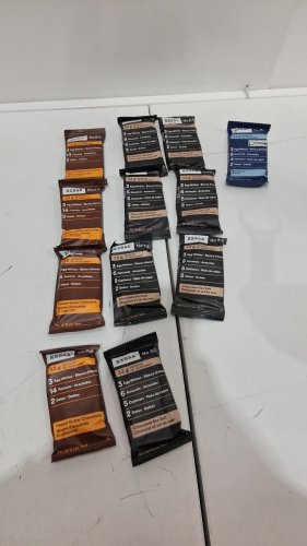 12PK RXBAR Variety Pack protein bar - 52g each - blueberry/chocolate sea salt/peanut butter chocolate image 3