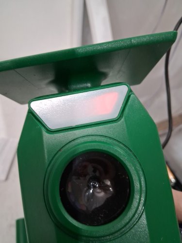 ANIMAL REPELLER ULTRASONIC SOLAR POWER BIRD DOG CAT SKUNK DEER RACCOON REPELLENT - 19" - GREEN image 4